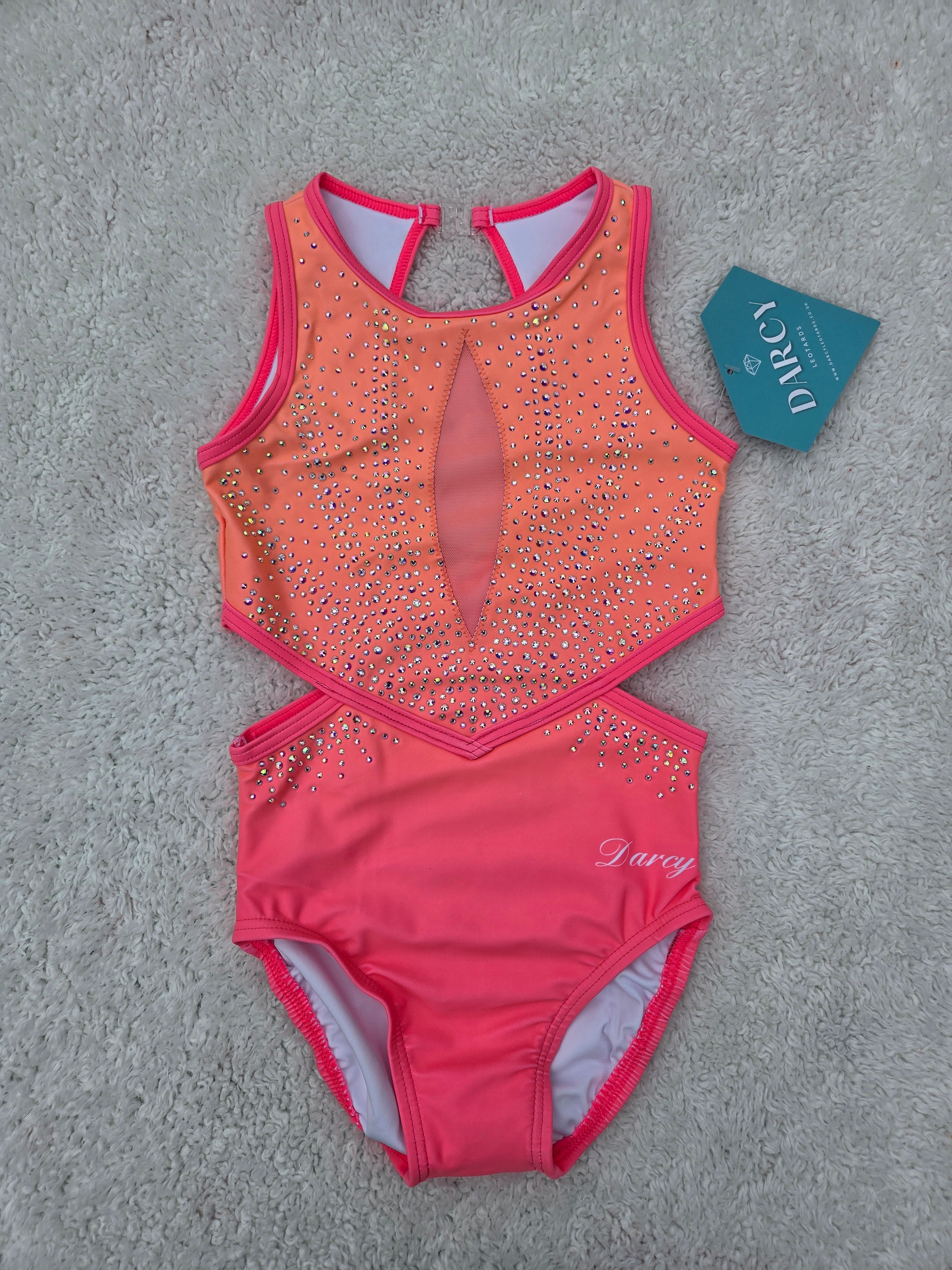 Terrific Tangerine Leotard