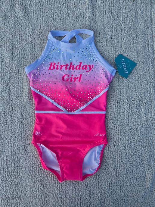 Pink Party Girl Leotard