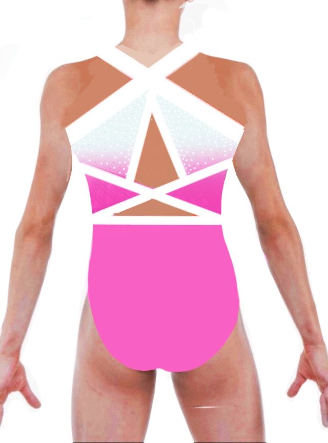 Pink Party Girl Leotard