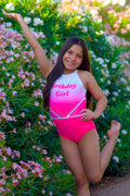 Pink Party Girl Leotard